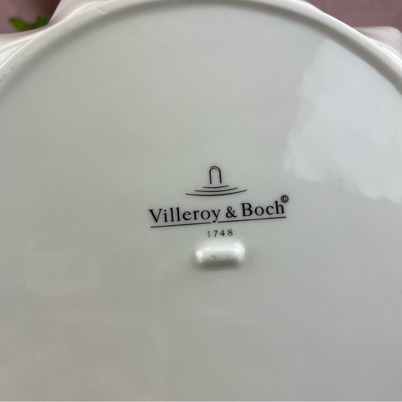 Villeroy & Boch Christmas Holiday Teddy Bear Green Red Bowl Dish - Picture 2 of 6